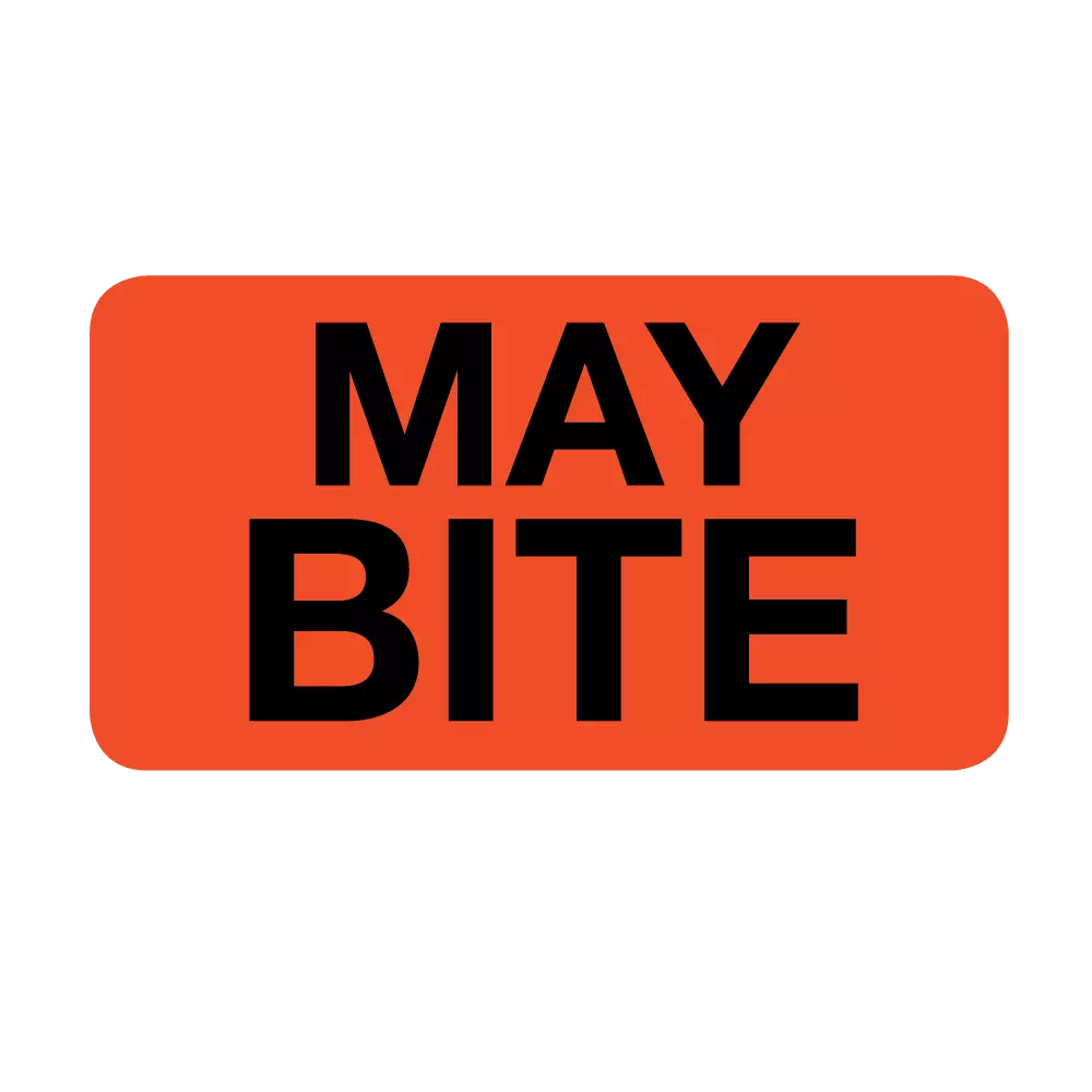 Label, May Bite