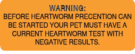Before Heartworm Prevention Can Be Started