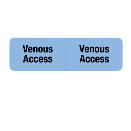 IV Tubing Label, Venous Access / Venous Access