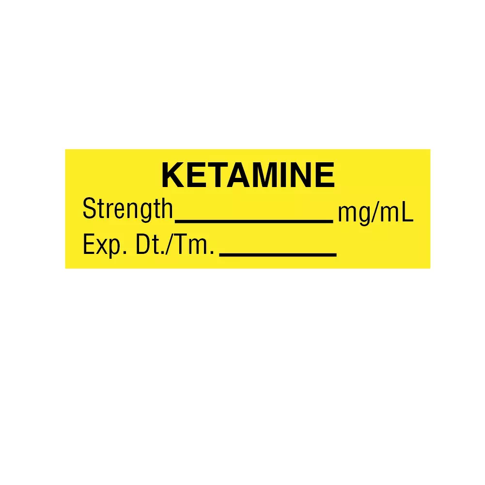 Tape, Ketamine, Strength__mg/mL Exp., DT