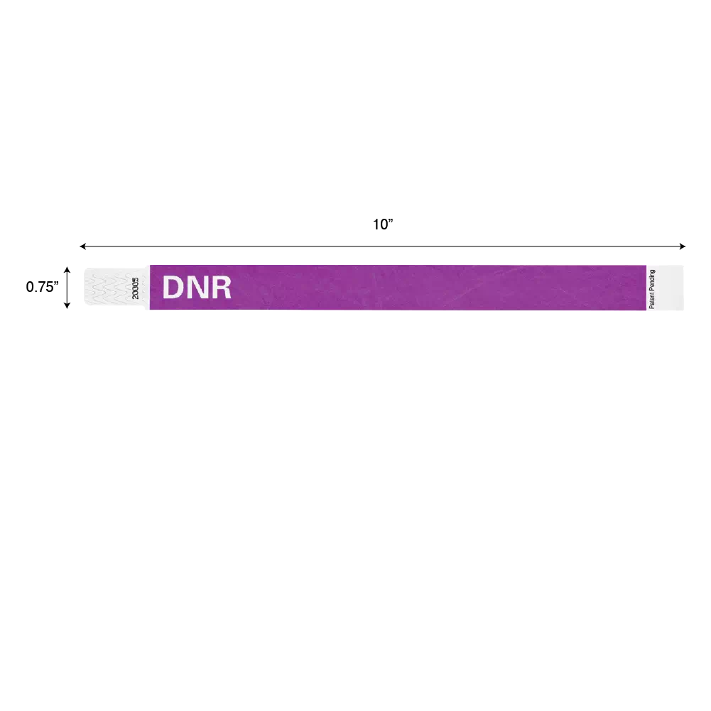 Wristband - Tyvek - DNR