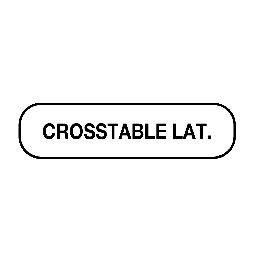 Information Labels - Crosstable Lat.