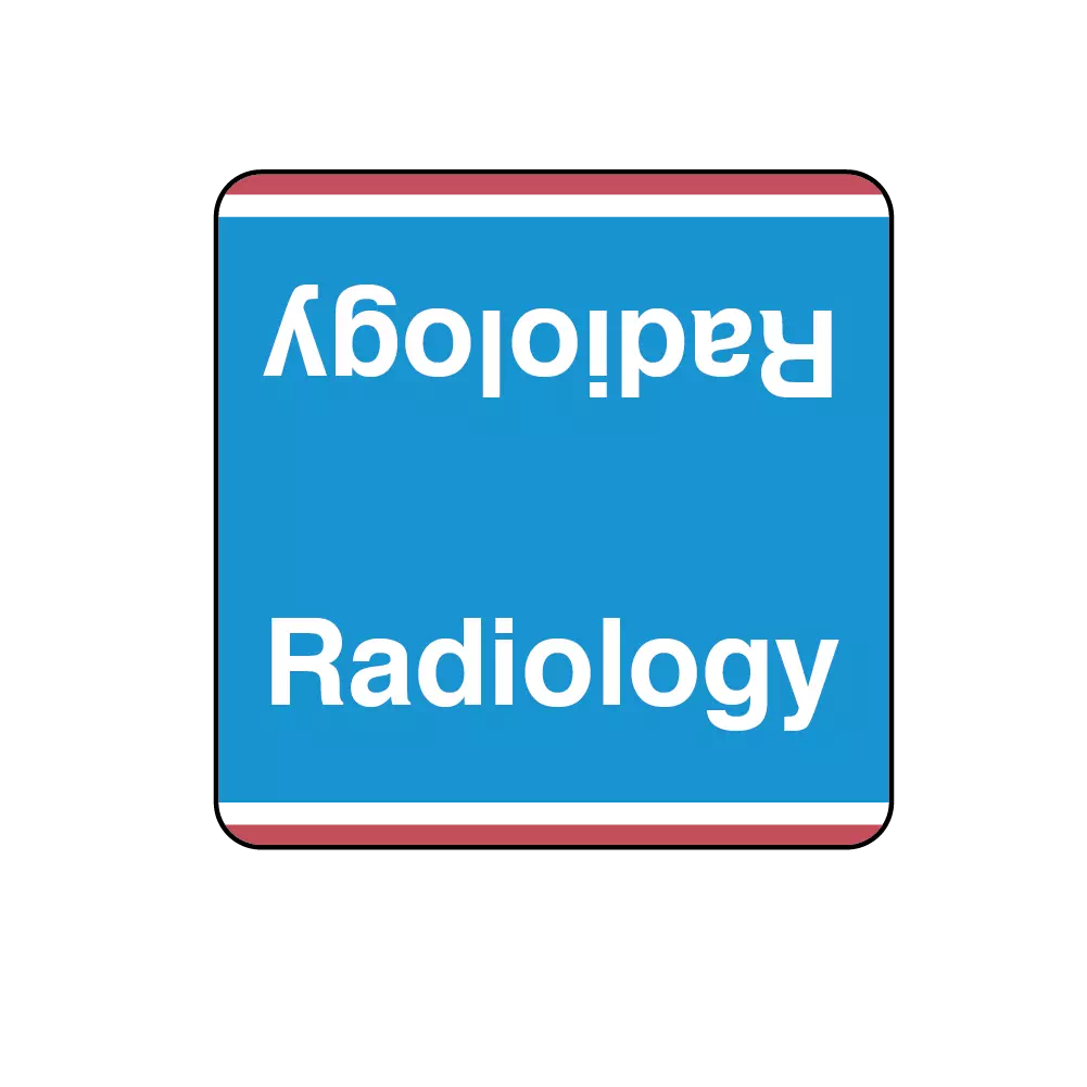 File Jacket Labels - Radiology