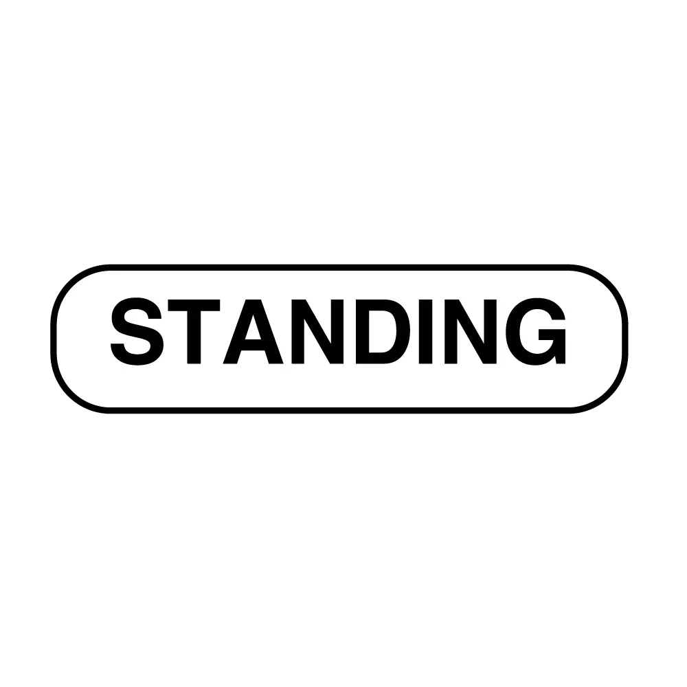 Information Labels - Standing