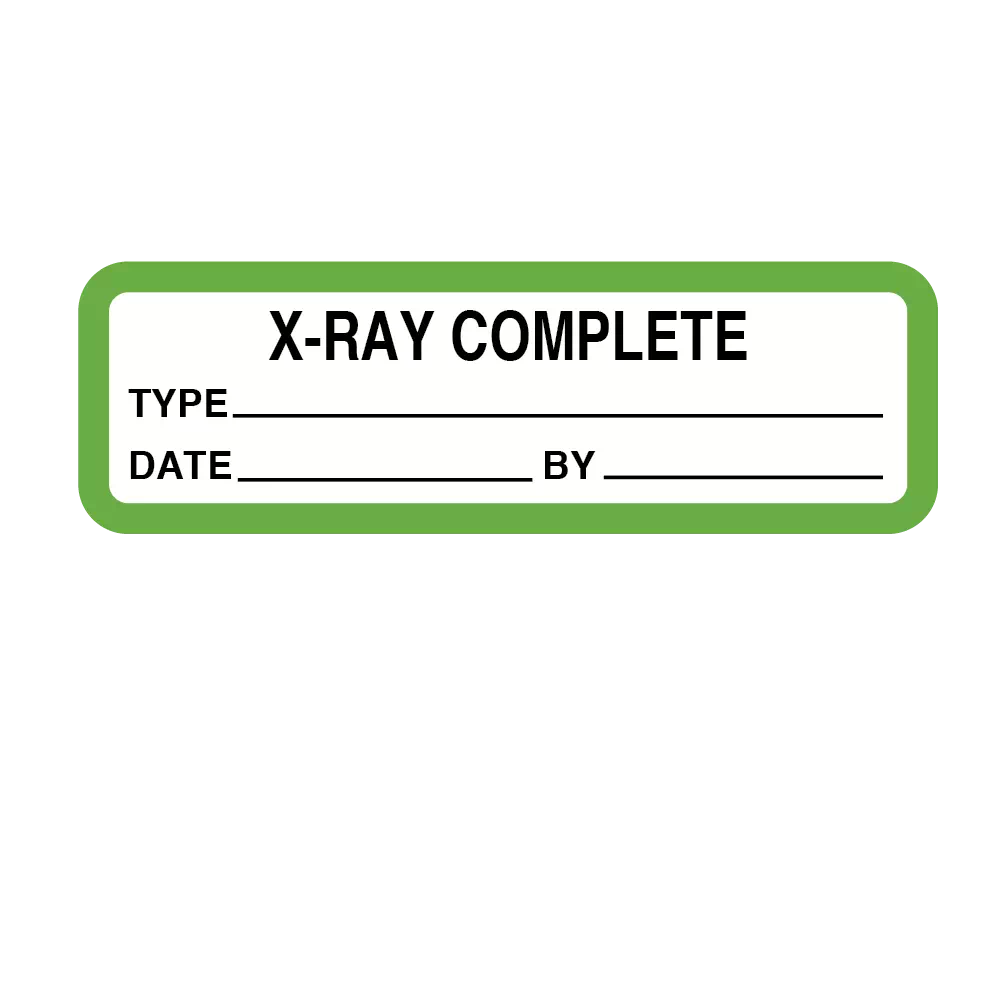 Information Labels - X-Ray Complete