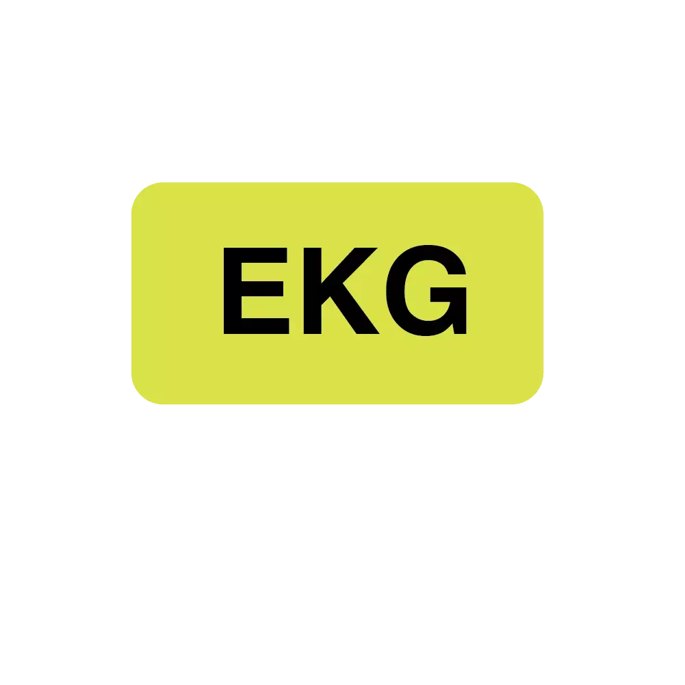 Information Labels - Ekg