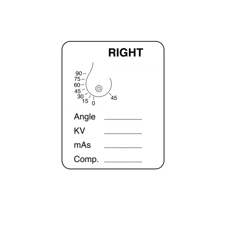 Mammography Labels - Right