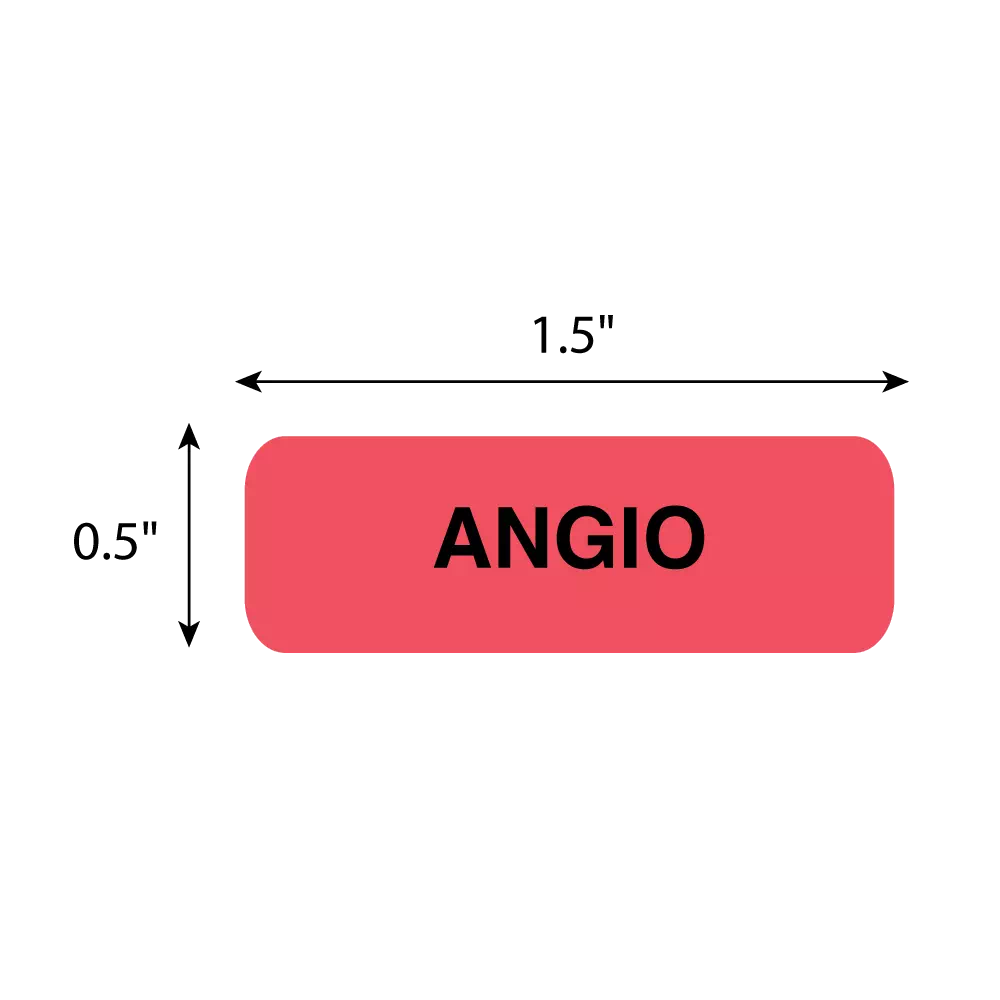 Position Labels - Angio