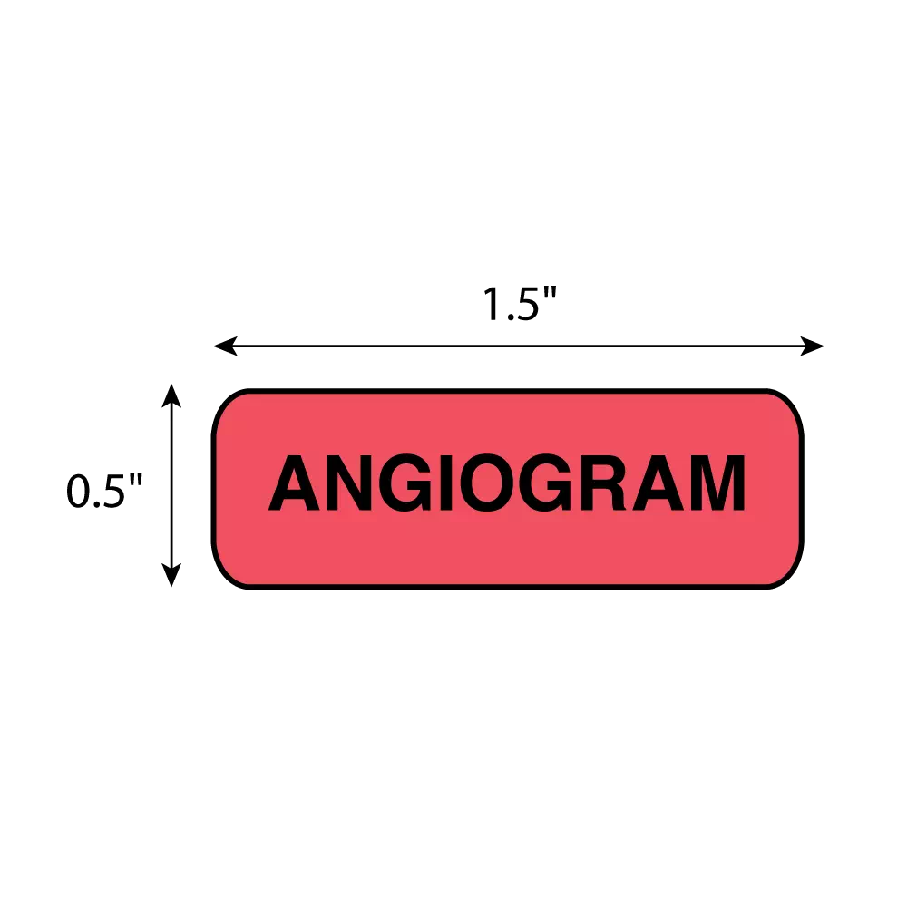 Position Labels - Angiogram
