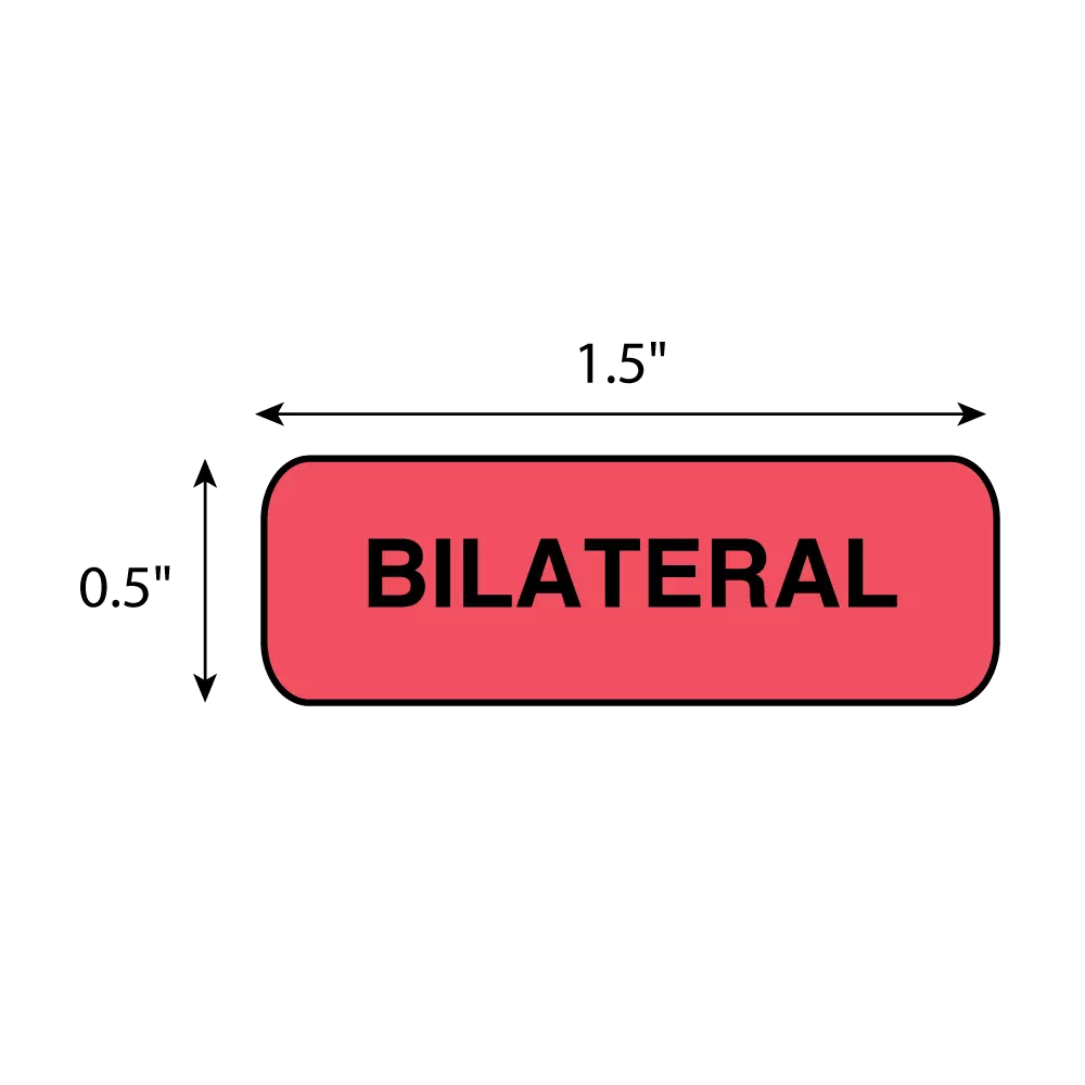 Position Labels - Bilateral