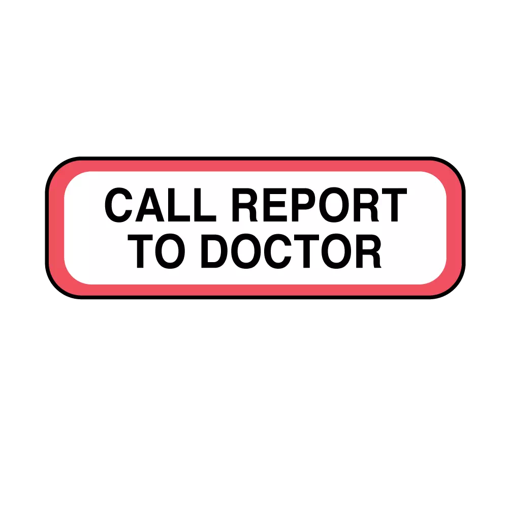 Position Labels - Call to Doctor