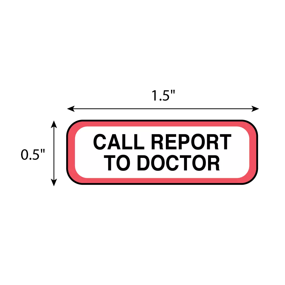 Position Labels - Call to Doctor