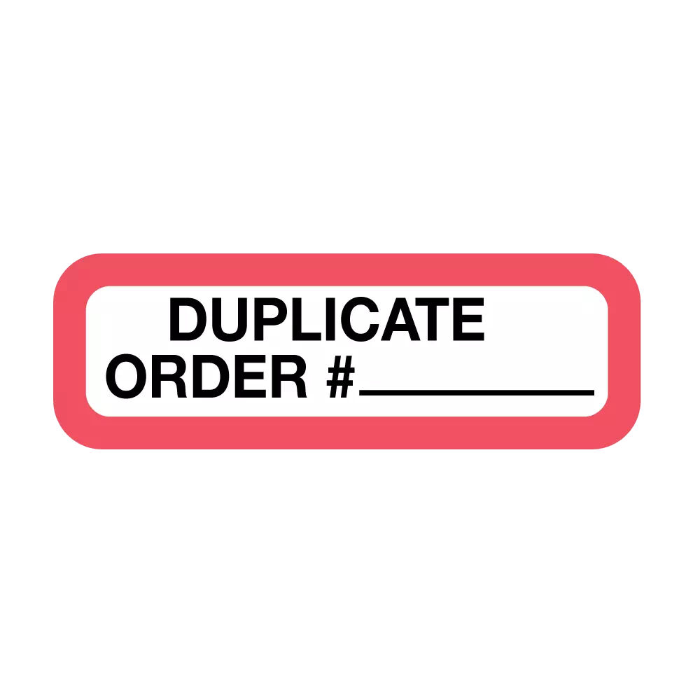 Position Labels - Duplicate Order