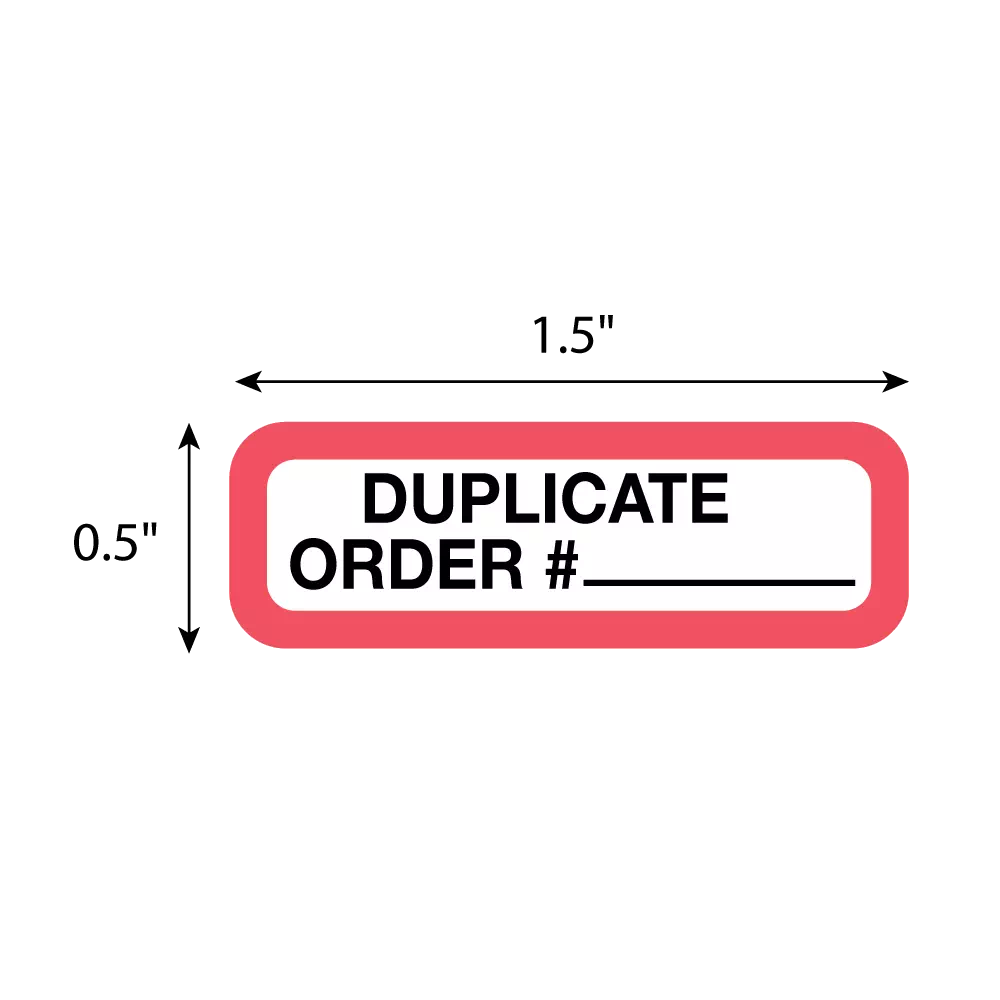 Position Labels - Duplicate Order