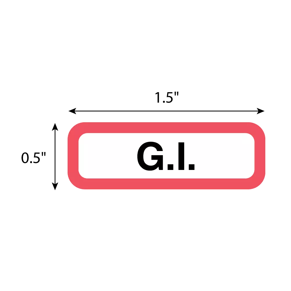 Position Labels - G.I.