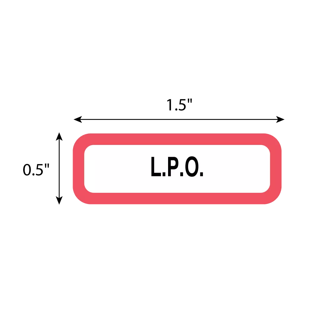 Position Labels - L.P.O.