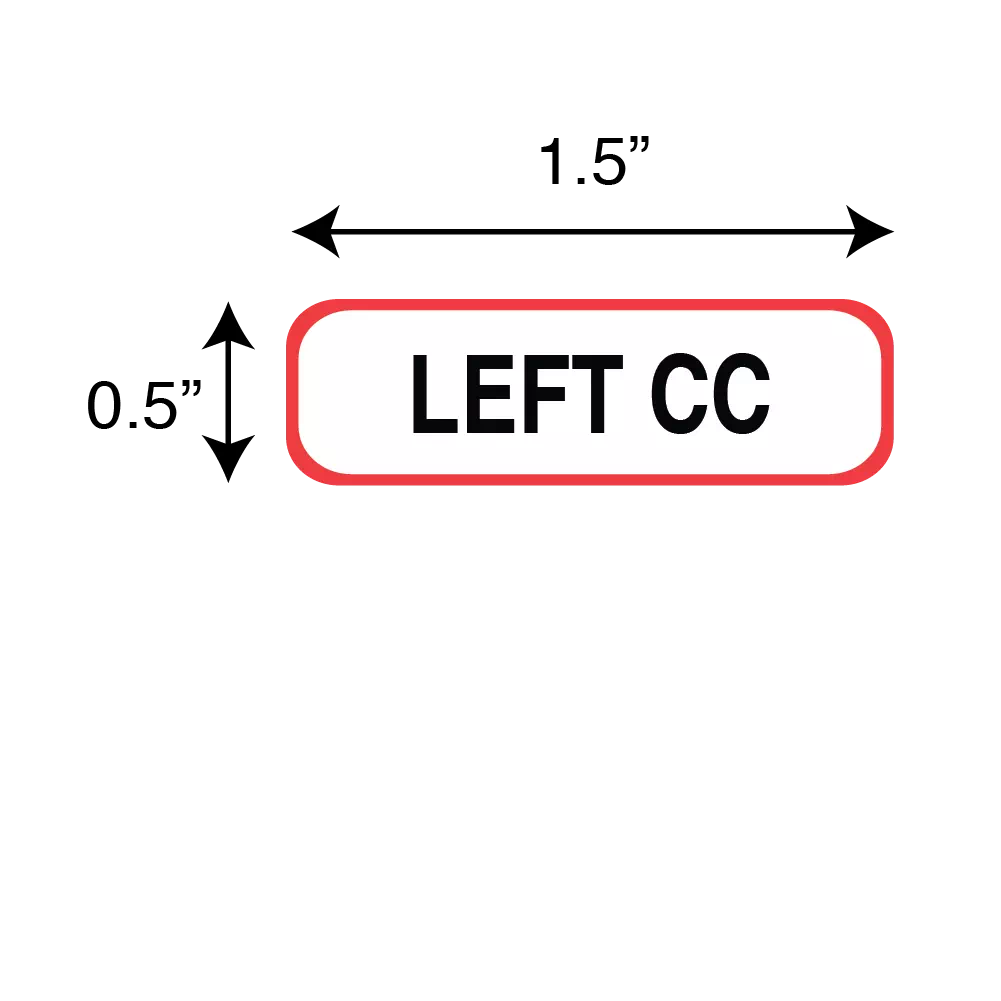 Position Labels - Left CC