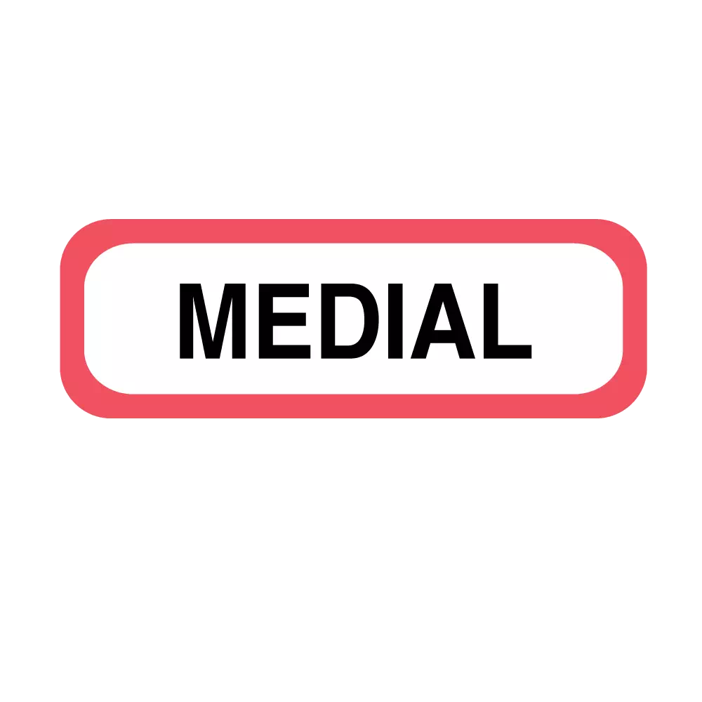Position Labels - Medial