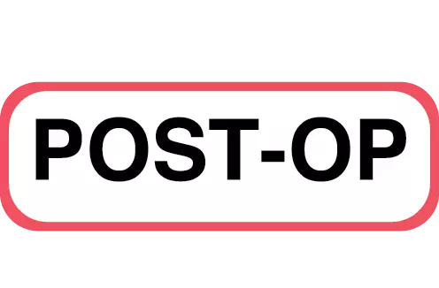 Position Labels - Post Op