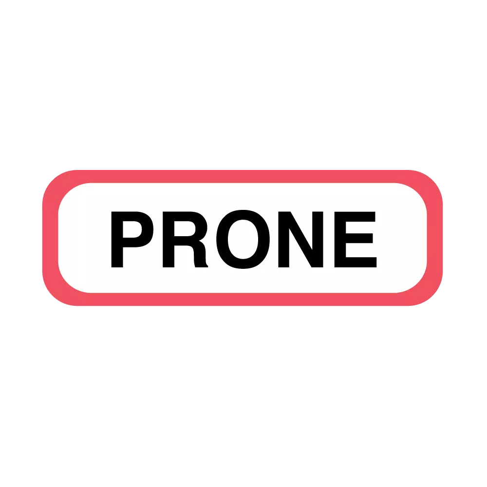 Position Labels - Prone