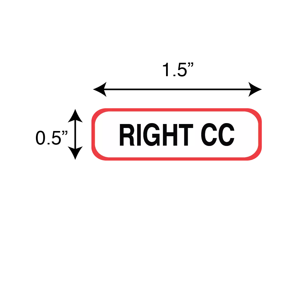 Position Labels - Right CC